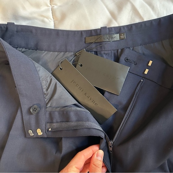 NWT Jenni Kayne Wool Jones Trouser in Navy 6 - Picture 13 of 16